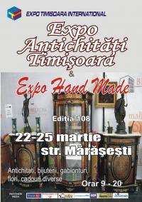 Expo Antichități & Handmade, ediția a CVIII-a, 22-25.03.2016